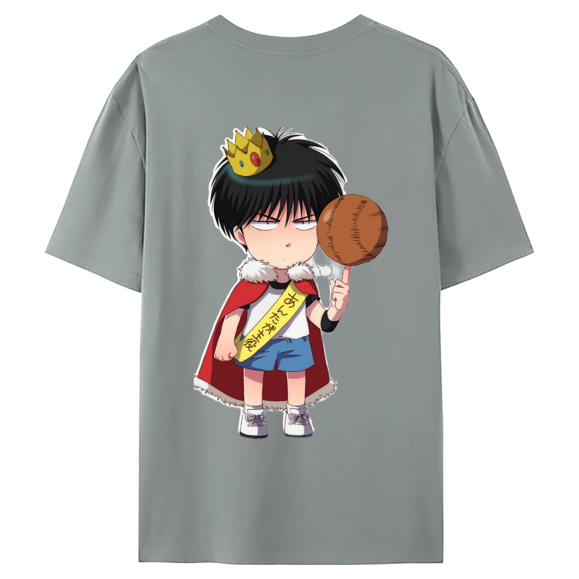 （画像用） SLAM DUNK／スラムダンク 綿100％ メンズ半袖Tシャツ（バックプリント） 通気性